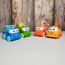 Children's 4 piece Engineering Truck Toys for Toddler