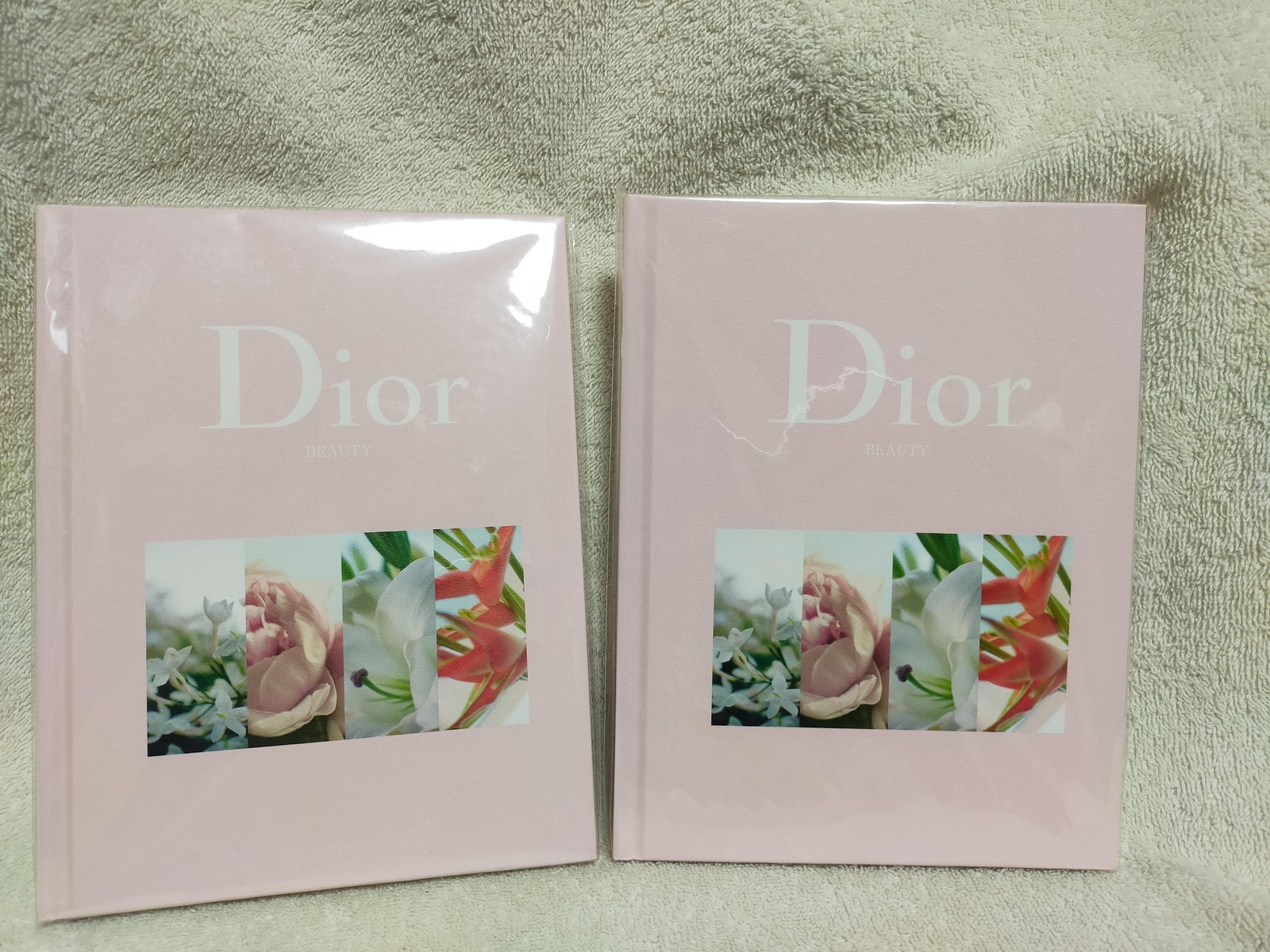Christian Dior Oggi Apéndice Dior BELLEZA cuaderno 2 volumen conjunto