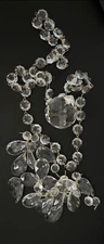 Crystal chandelier replacement pieces (16 Separate Pieces)