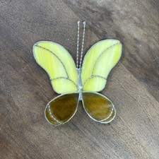 Stained Glass Butterfly Suncatcher Window Hang