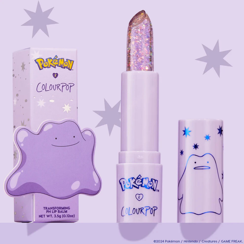 Pokemon Colourpop PH Lip Balm TRANSFORM Ditto