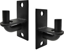 2 Pack Wall Mount Gate Hinges Heavy Duty Farm Gate Hinges Chain Link Fence Gate