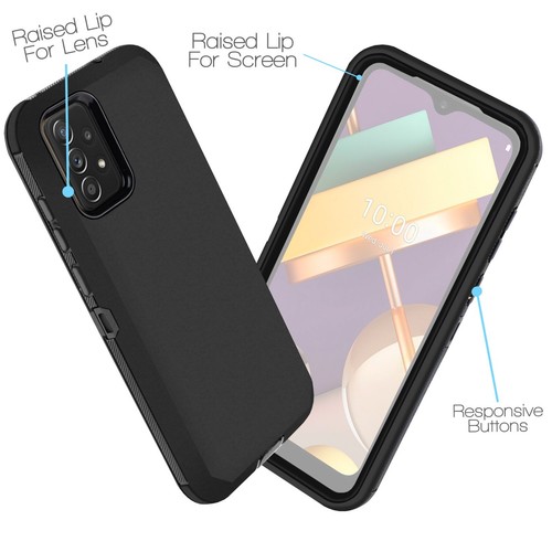 For Samsung Galaxy A53 5G Holster Shockproof Belt Clip Built Screen Phone Case - 第 17/19 張圖片