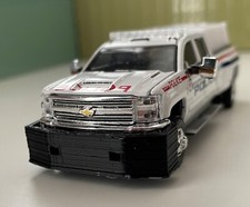 2X Set 3D Printed AddOn Push Bumper for 1/64 Greenlight Chevrolet 3500 Silverado