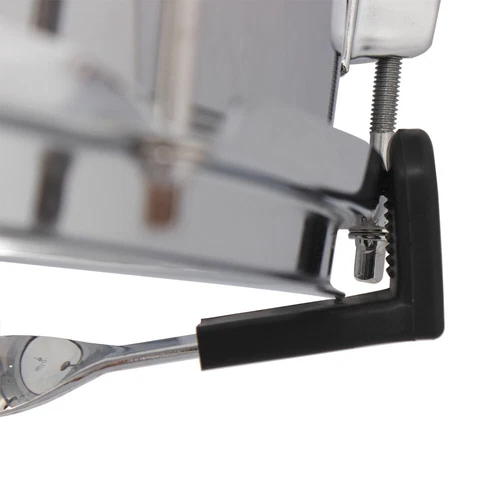 Professional Chrome Plated Dumb Snare Drum Stand Tripod Silver Standard US - Picture 8 of 12
