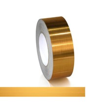 50M Roll Brushed Metallic Gold Silver Strip Stickers Tape Wall Decals Strips NEW