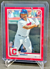 2020 Bowman BOBBY BRADLEY RC Red Parallel 5/5 #20 Guardians