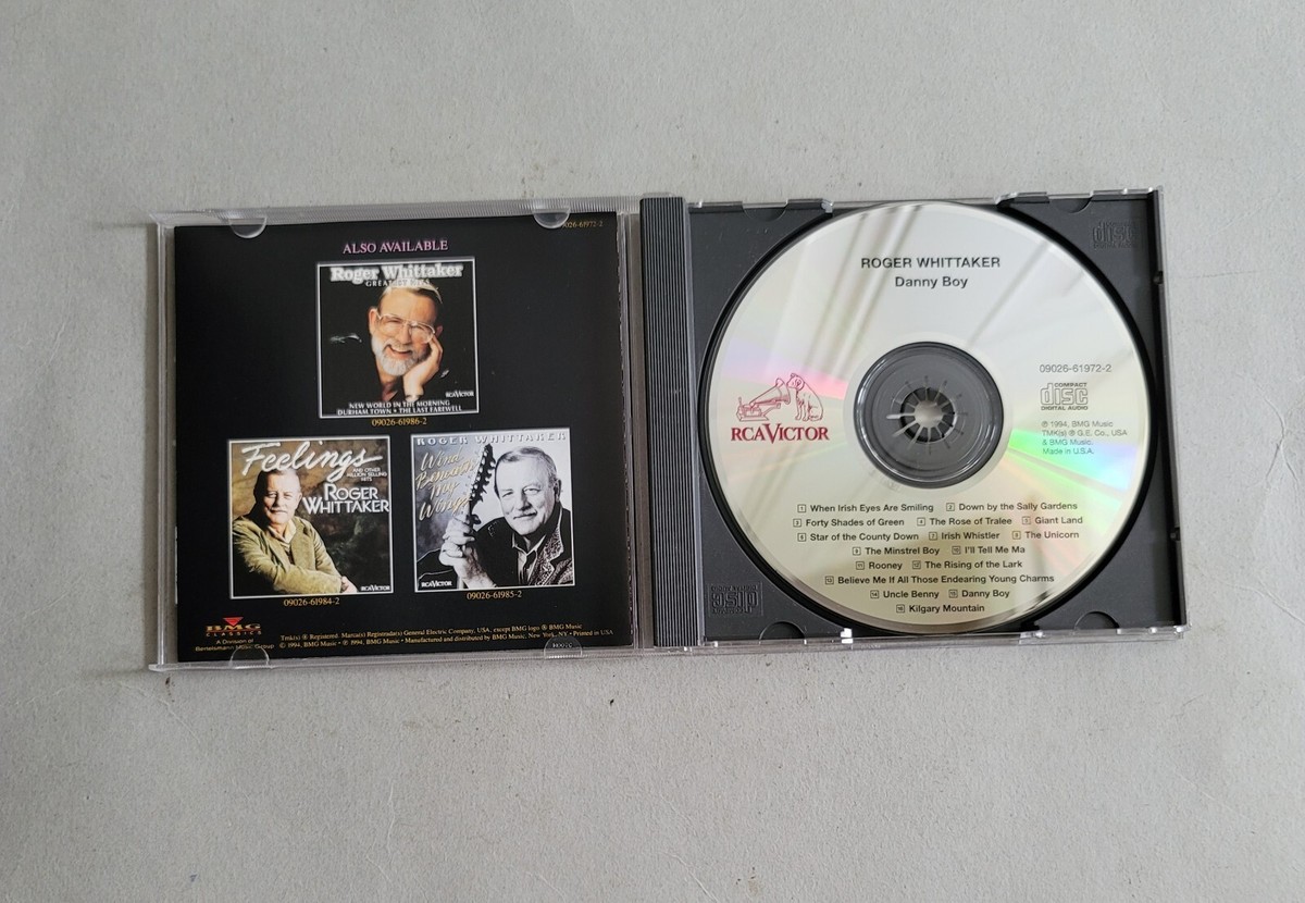 【中古】 Danny Boy ロジャー・ウィテッカー Danny Boy By Roger Whittaker (CD, 1994, RCA Victor