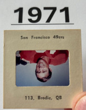 JOHN BRODIE 1971 NFL TV/MEDIA SLIDE SAN FRANCISCO 49ers