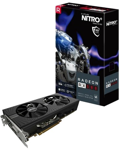 SAPPHIRE NITRO+ Radeon RX580 8G GDDR5 Graphics Card | eBay
