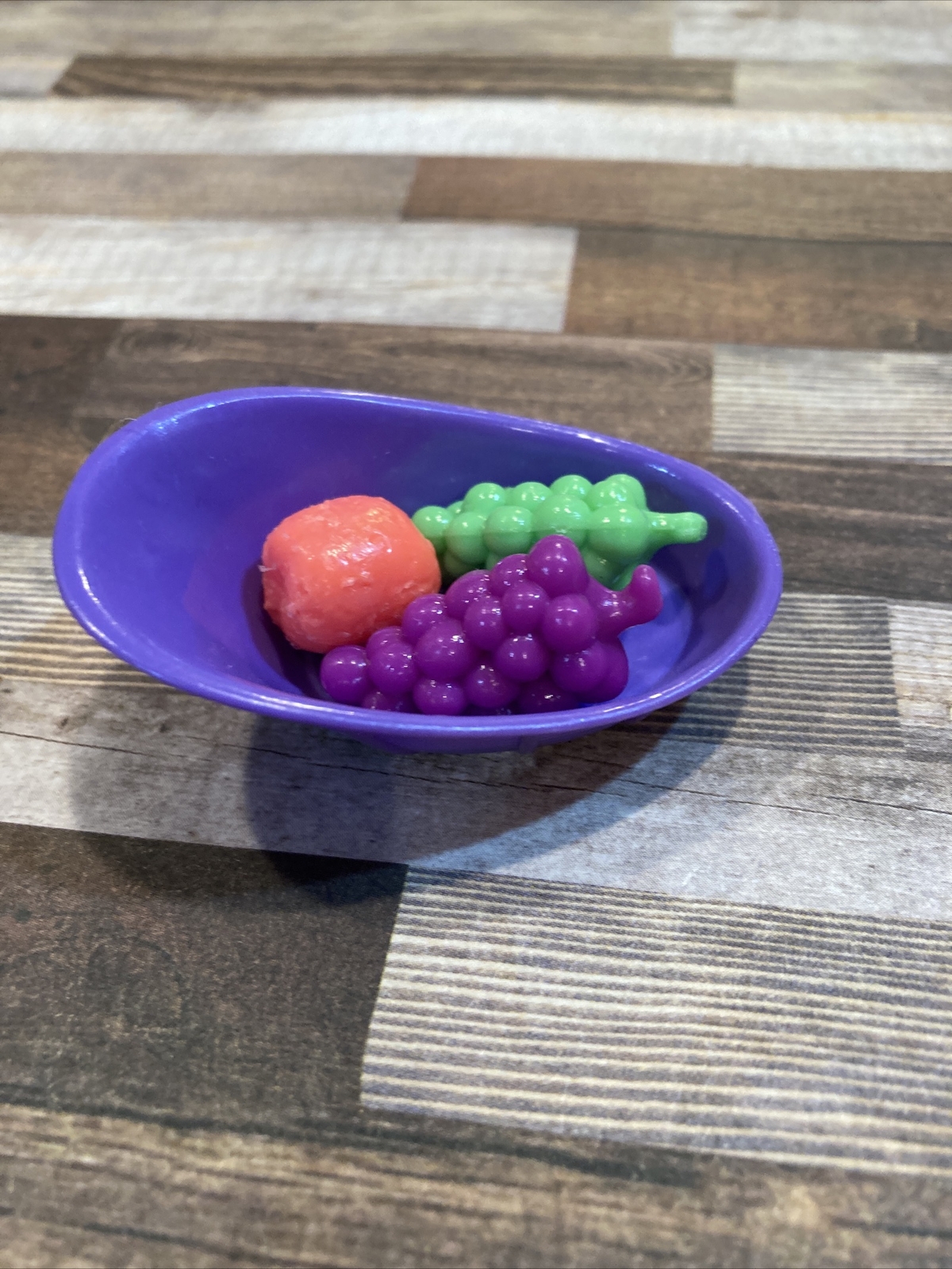 Vintage Barbie Doll Food Accessories Basket With Fruits Mattel For Scenes eBay