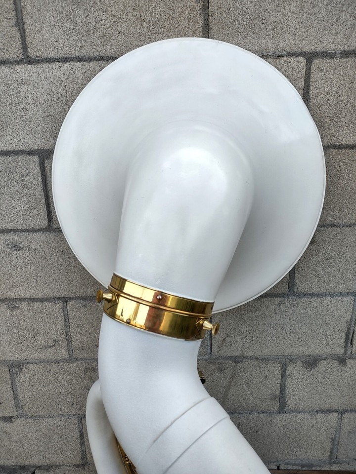 KING SOUSAPHONE FIBERGLASS AND BRASS BBb USED eBay