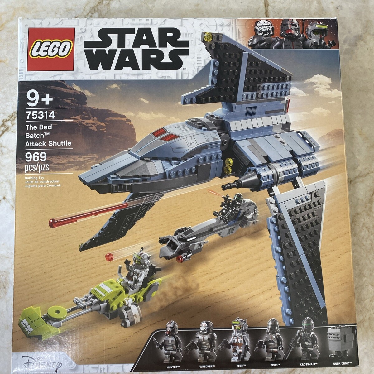 LEGO Star Wars: The Bad Batch Attack Shuttle (75314) 673419340762