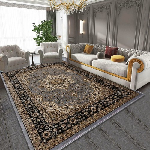 Non Slip Large Traditional Rugs Bedroom Living Room Carpet Hallway Runner Rugs - Picture 3 of 33