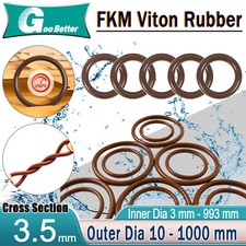 O-Ring Vitons Rubber Seals Washers Plumbing Gasket Assorted Sizes Small / Large