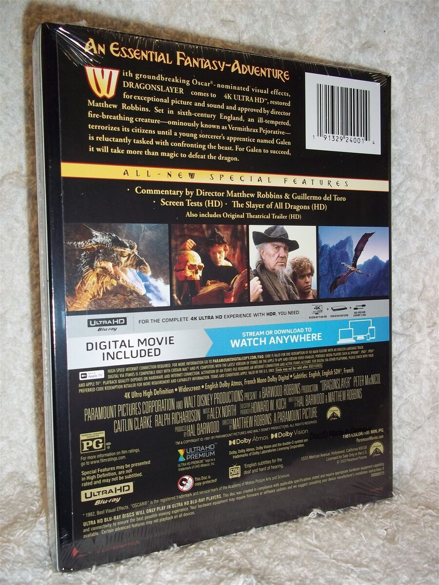 Dragonslayer (4K UHD Blu-ray Review) at Why So Blu?