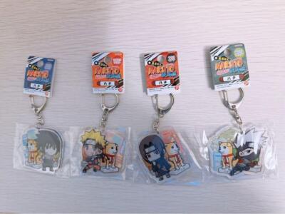 Naruto Local Tokyo Limited Hachi Key Chain Set Of 4 Bandai Japan