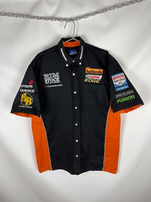 Zone team vintage Halfords Castrol Bosch Dynamics racing ss shirt