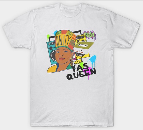 QUEEN LATIFAH T SHIRT VINTAGE RETRO RNB 