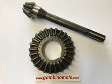 COPPIA CONICA MOTOZAPPA MAB FORMICA DENTI PIGNONE 8 DENTI CORONA 28
