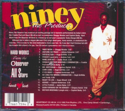CD Johnny Osbourne, Gregory Isaacs, Dignitary Stylish, Etc. - Hard