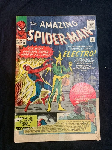 Amazing Spider-Man #9 (1964) 1st Electro
