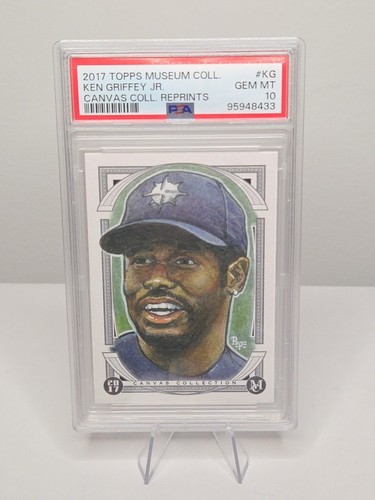 Ken Griffey Jr PSA 10 2017 Topps Museum Collection Camvas CCR-KG PSA 10 Pop 2