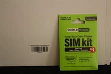 Simple Mobile Bring Your Own Phone Prepaid SIM Kit | 3-in-1 CDMA Sim Card