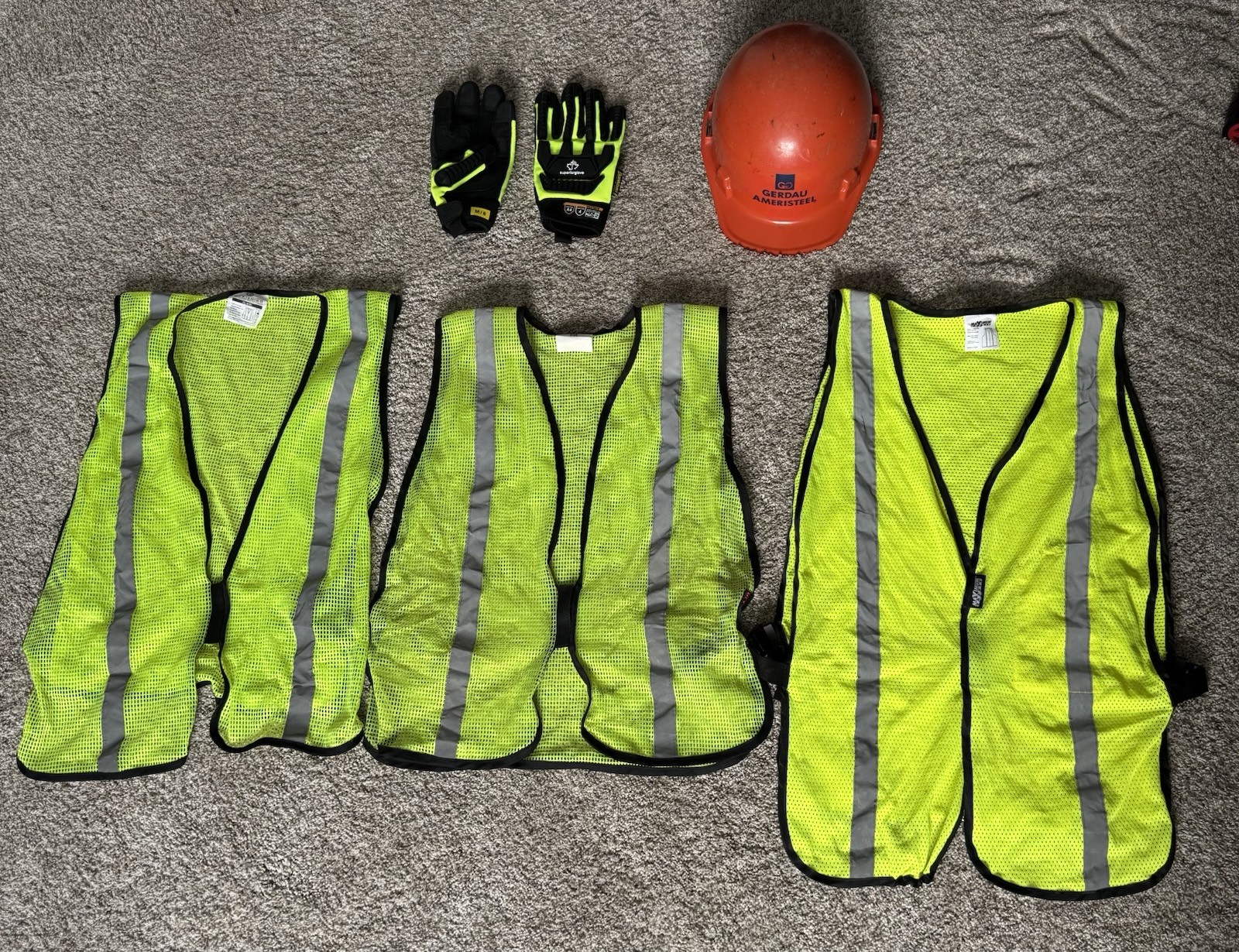 Construction safety gear