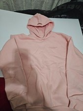 Comftr Brand Hoodie Large in Bubblegum