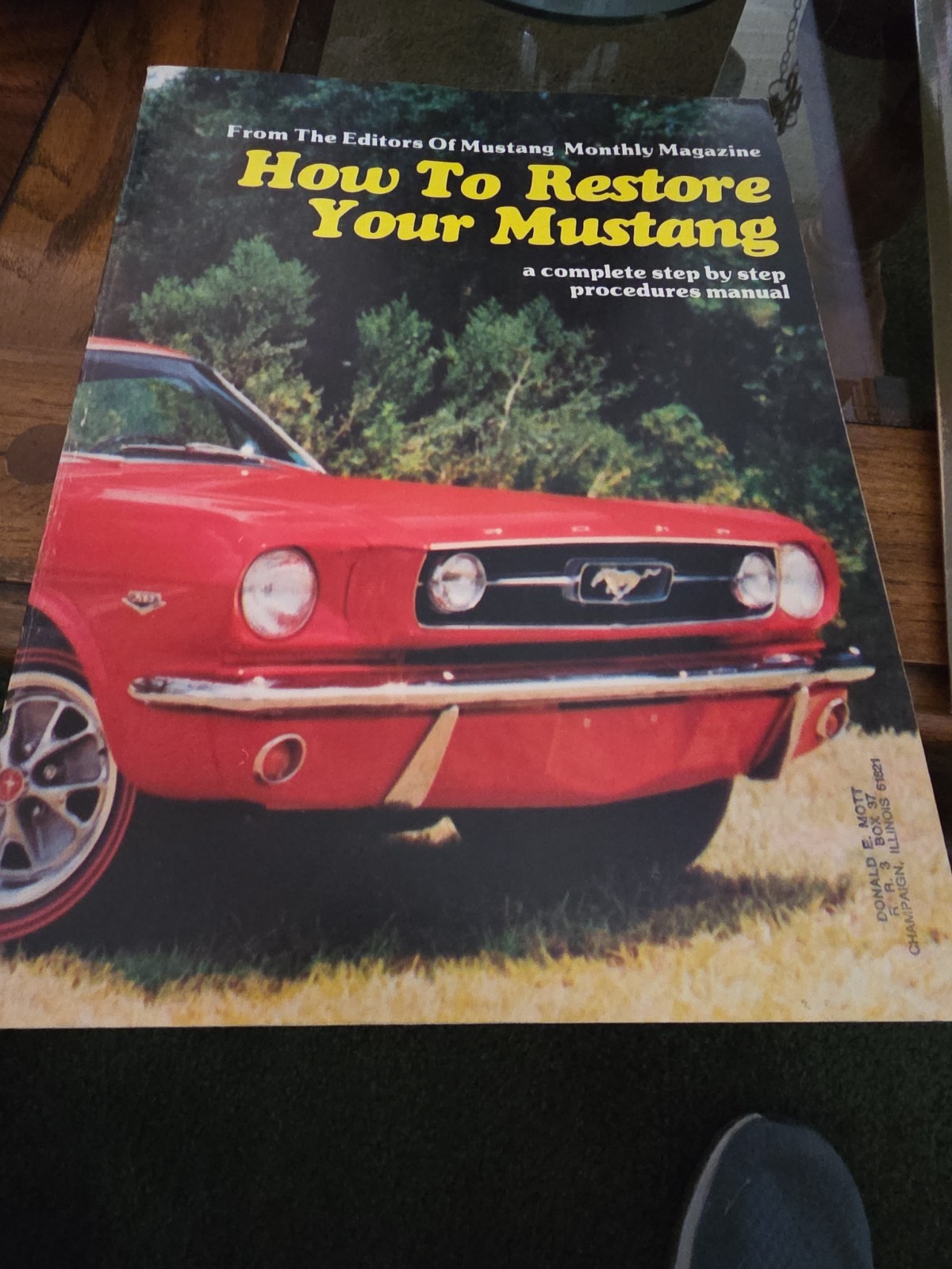 How to restore your mustang monthly