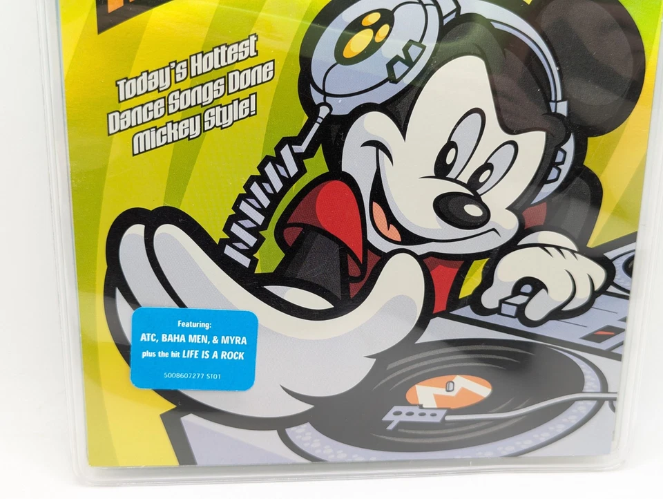 Vintage Disney Mickey's Dance Party Music CD 2001 NEW SEALED RARE - Image 3 of 4