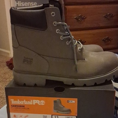 Timberland Men\'s Gray Suede Work Boots Men main image 4