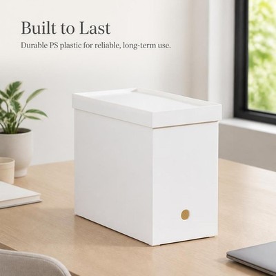 Dokumenten Organizer für A4 Dateien, zusammenklappbare Aktenbox - Desktop Datei Organizer