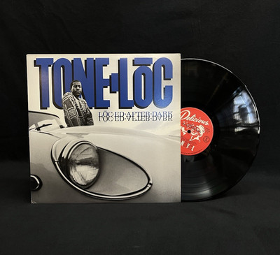 Tone-Loc Loc-Ed After Dark LP  1989 DV3000 Vinyl Record. Delicious Records Ex/Ex