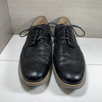 Cole Haan® Men's 13 M Original Grand Shortwing Oxford in Black