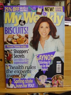 LADIES MY WEEKLY MAG # 5112 2012 GAYNOR FAYE ANDREW TURNER CHEF LISA & LAWRENCE