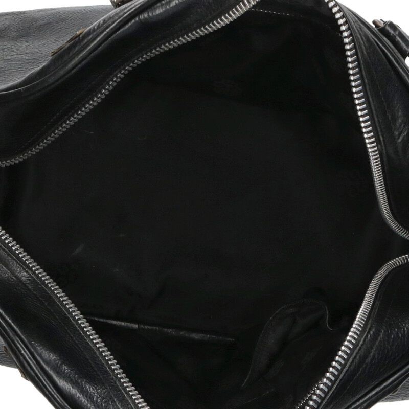 Chrome Hearts M MD m Bag Current Model CH Charm Medium Leather Handbag Black thumbnail 3