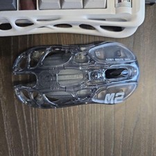 GravaStar Mercury M2 Wireless Gaming Mouse Clear Unused Tested