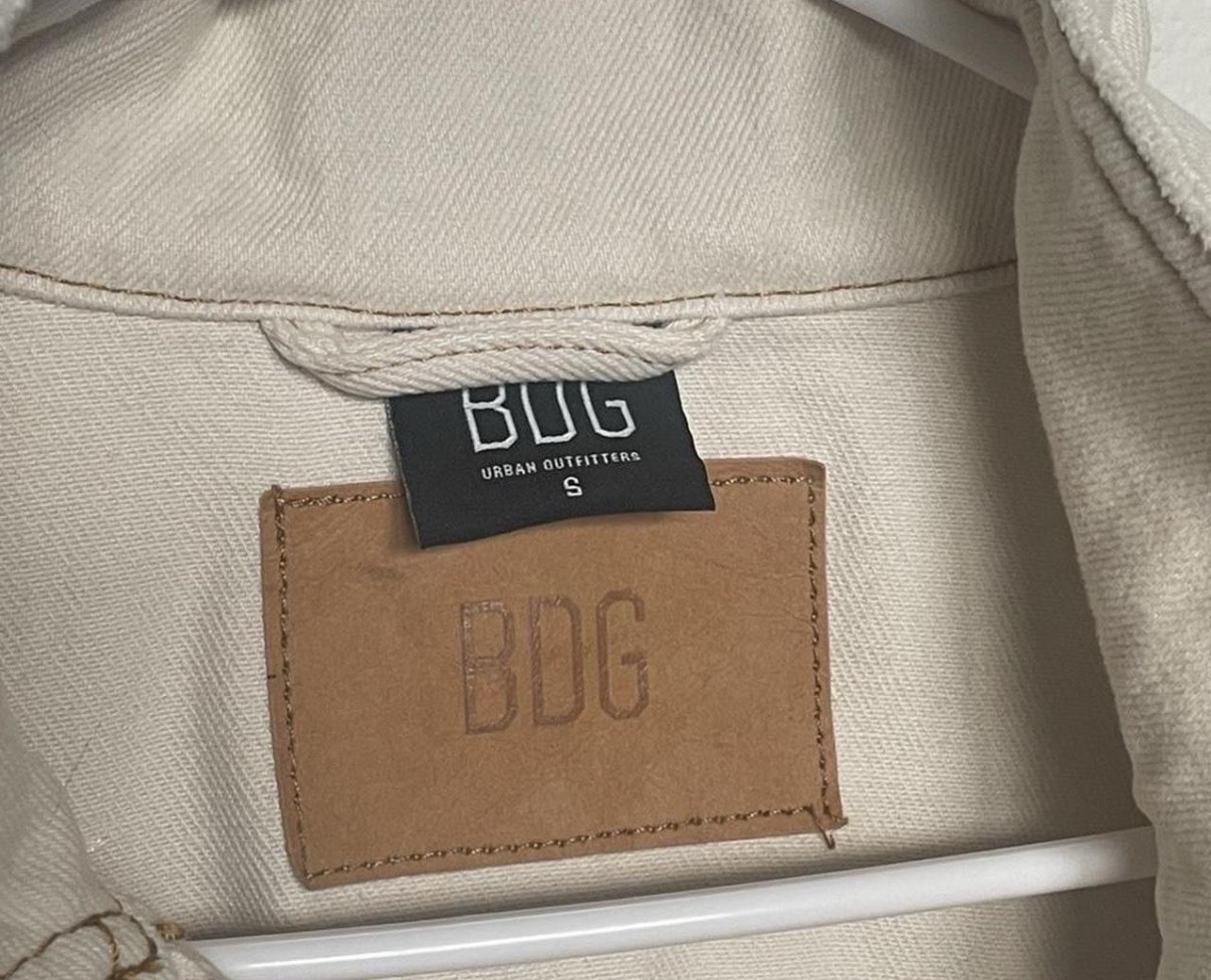 Patchwork Urban Outfitters Brown Jacket Size Small - image 6