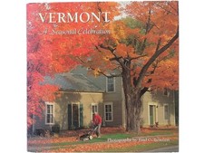 Western Books  Vermont Four Seasons Photo Book American Scenery Scenery Building