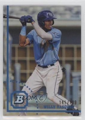 2022 Bowman Heritage Chrome Prospects Refractor /199 Willy Vasquez #BHPC-107 ut4