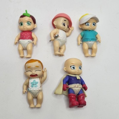 Baby Secrets Figure Dolls X5 Headstart 2 1/2'' Bulk Lot / Bundle COL-4719