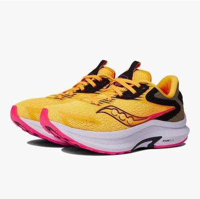 Saucony Axon 2 Damen-Laufschuh, Vizigld/Vizired UK 4