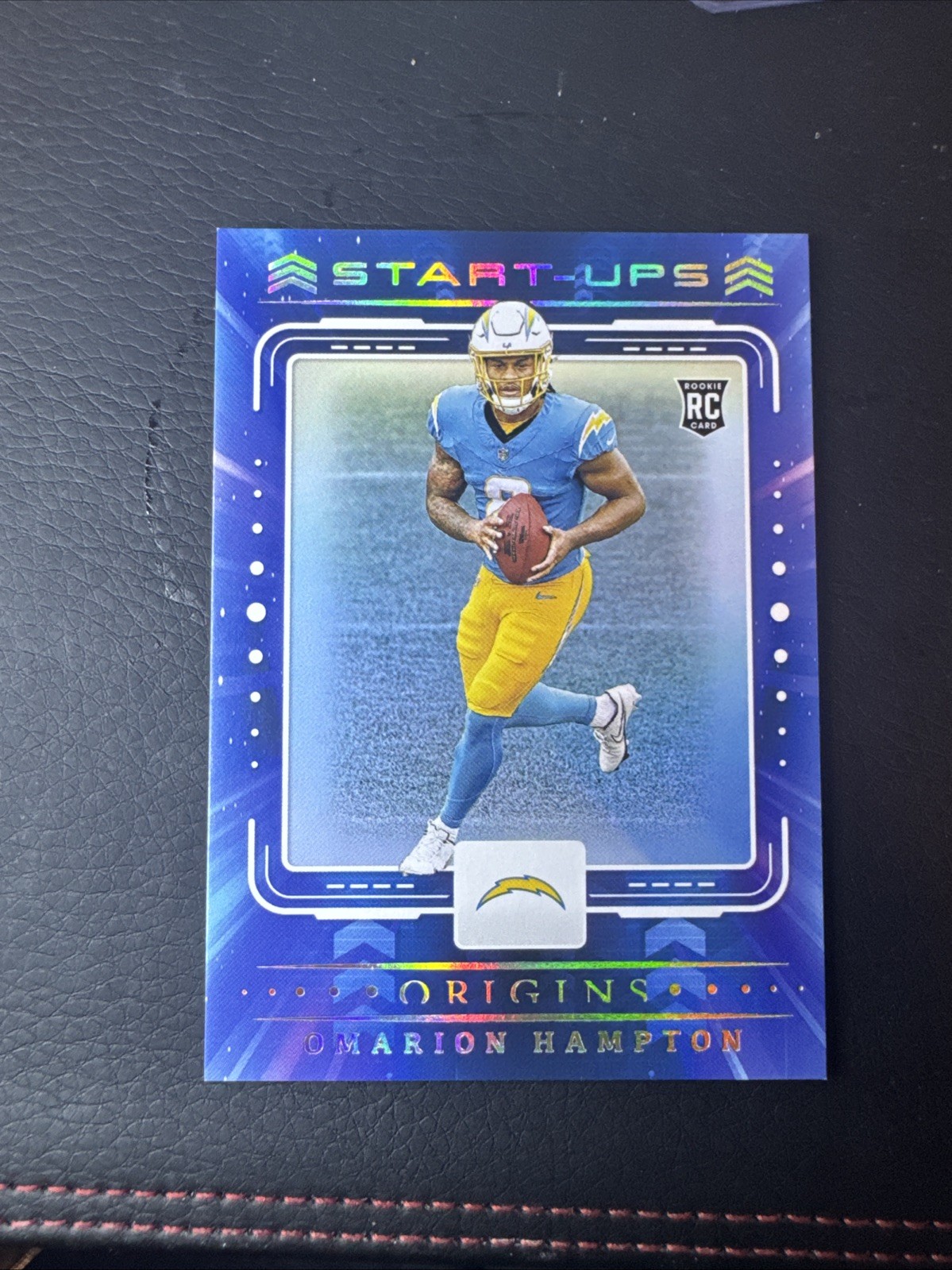 âš¡ 2025 Panini Origins Omarion Hampton #11 Start-Ups RC Rookie | Chargers âš¡