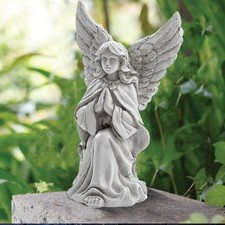 Angel Statues for Garden, 11" Angel Garden Statues Outdoor, Garden Angels Out...