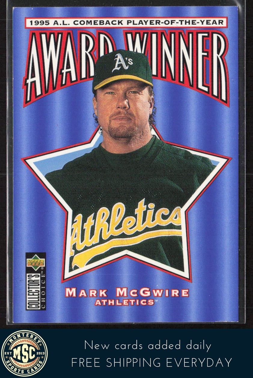 Mark McGwire 1996 Collector's Choice #710 Oakland Athletics