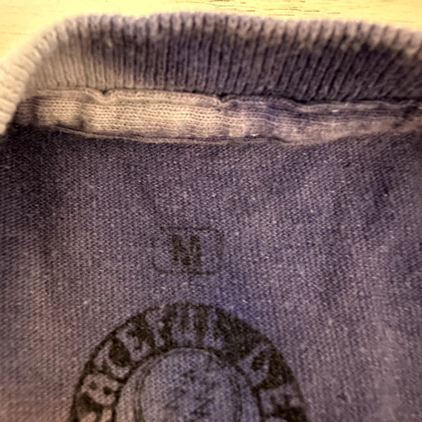 ALTRA Camicia Grateful Dead Bear viola bianca tinta unita taglia media