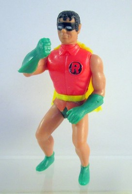 Comic Action Heroes Figur Robin The Boy Wonder 9,5 cm nicht komplett 1975 MEGO