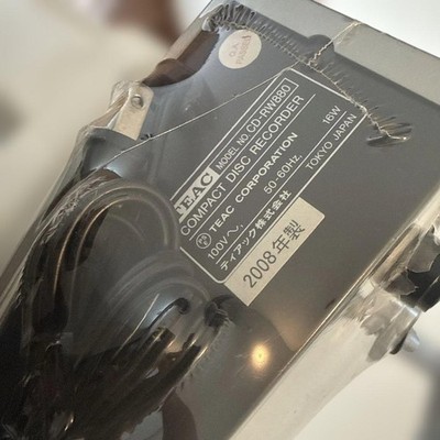 TEAC CD-RW880 CD-Recorder Hochwertiges Audio-Aufnahme-Komponentensystem Ist-Z...